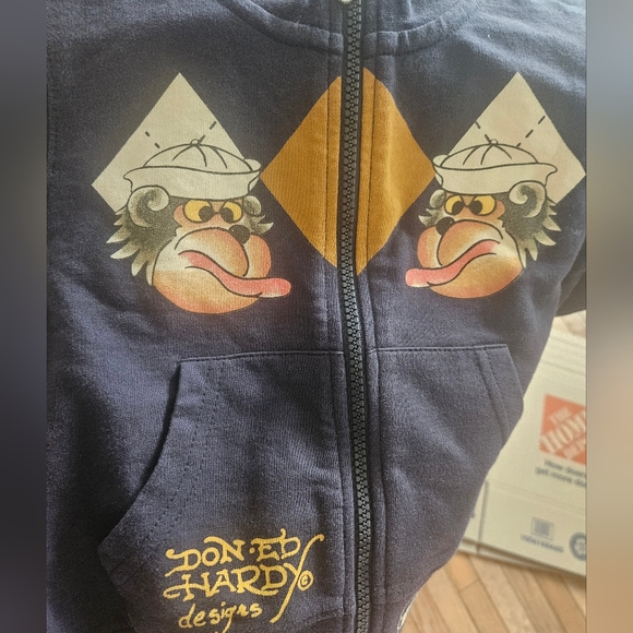 YOUTH ED HARDY pullover sweatshirt - Picture 4 of 4